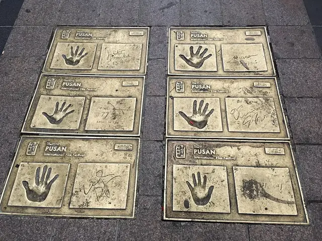 Handprints on BIFF Square