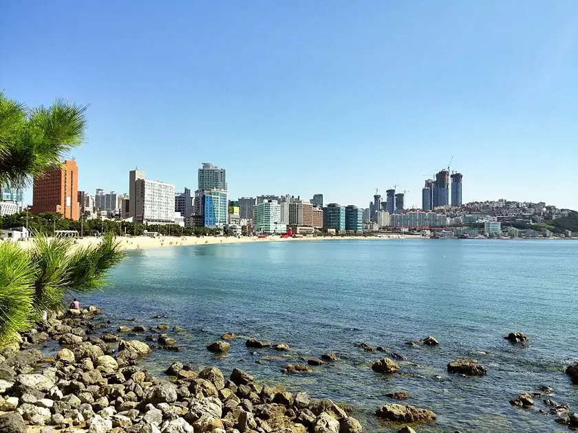 Haeundae Beach on a Sunny Day