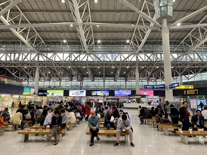 Busan Station concourse
