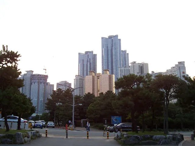 Haeundae Beach in Busan