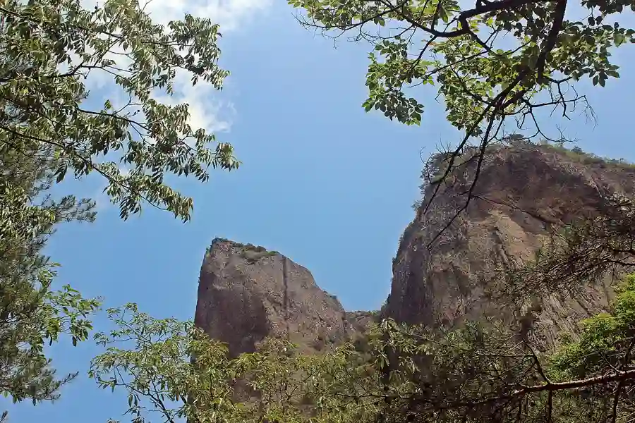 Rock towers in Juwang Valley