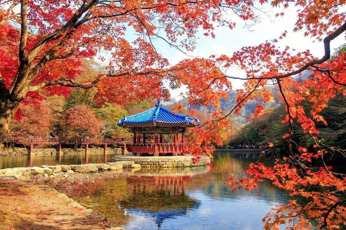 Naejangsan in autumn