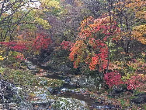 Chiaksan in autumn