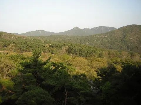View from Deoksungsan