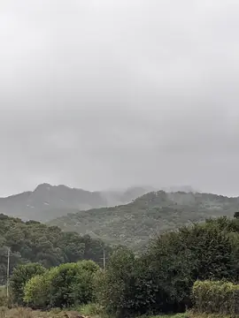 Rain over Gwanaksan