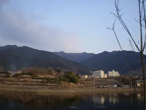 Hwawangsan above Changnyeong