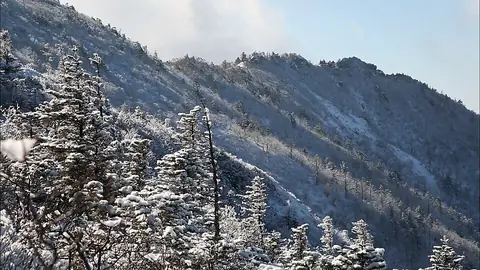 Seoraksan under snow