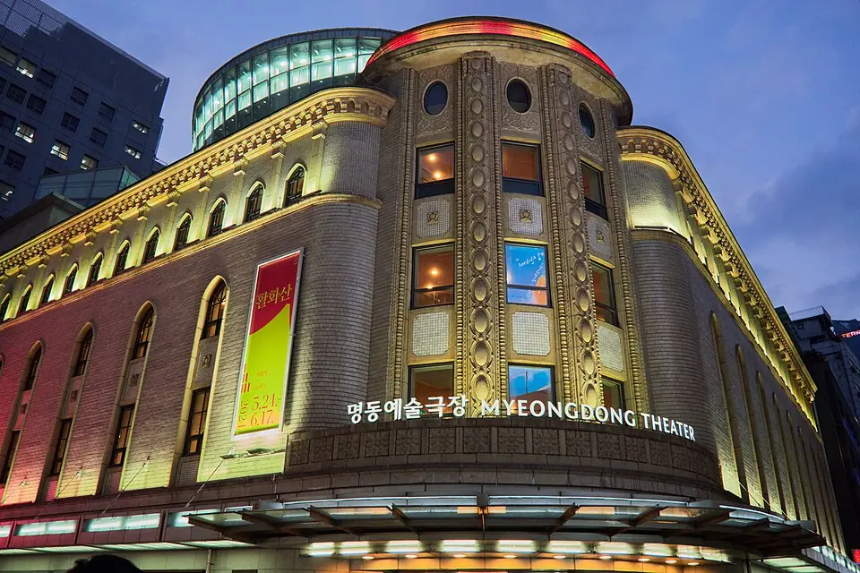 Myeongdong pedestrian shopping district