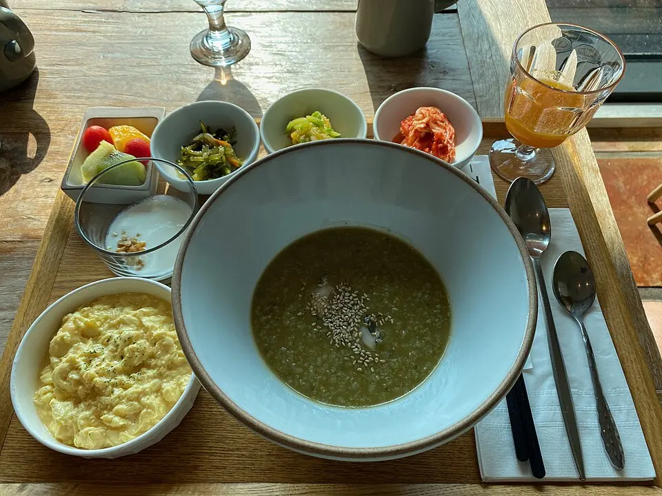 Jeonbokjuk — abalone porridge