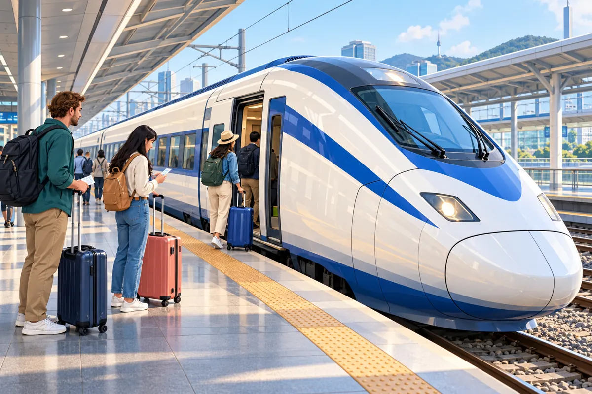 Train platforms
