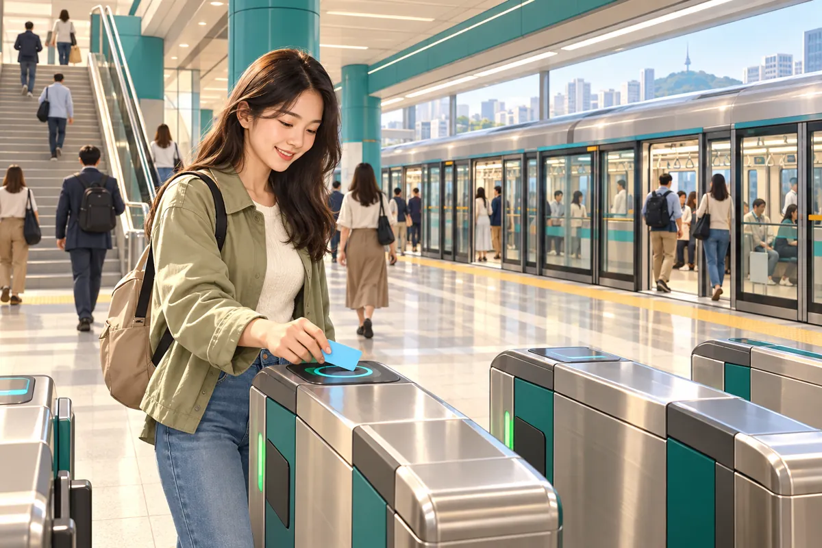 Subway gates & transfers