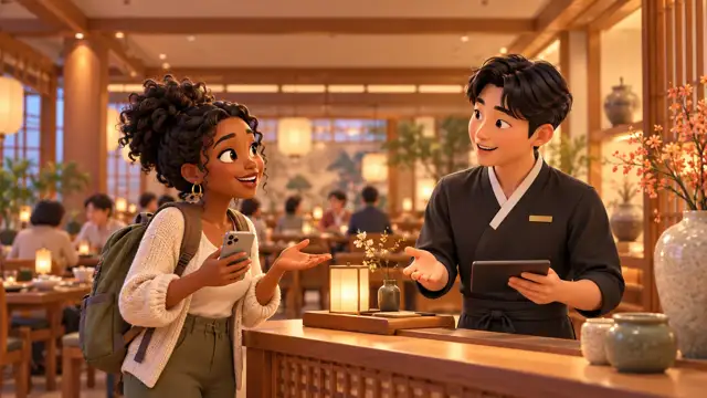 booking — AI teaching illustration