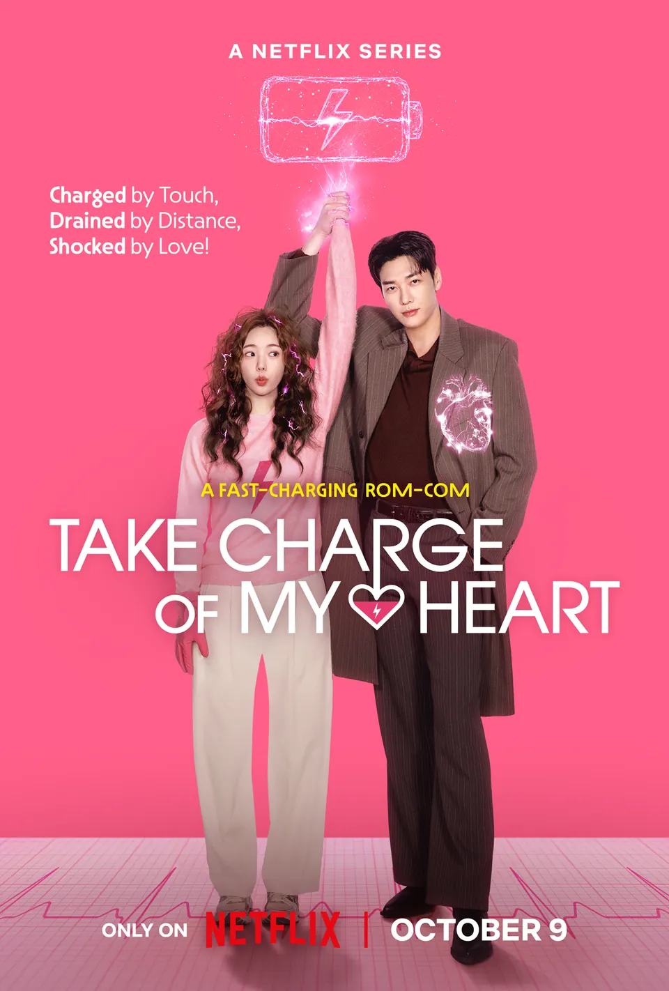 Take Charge of My Heart · official Netflix teaser poster