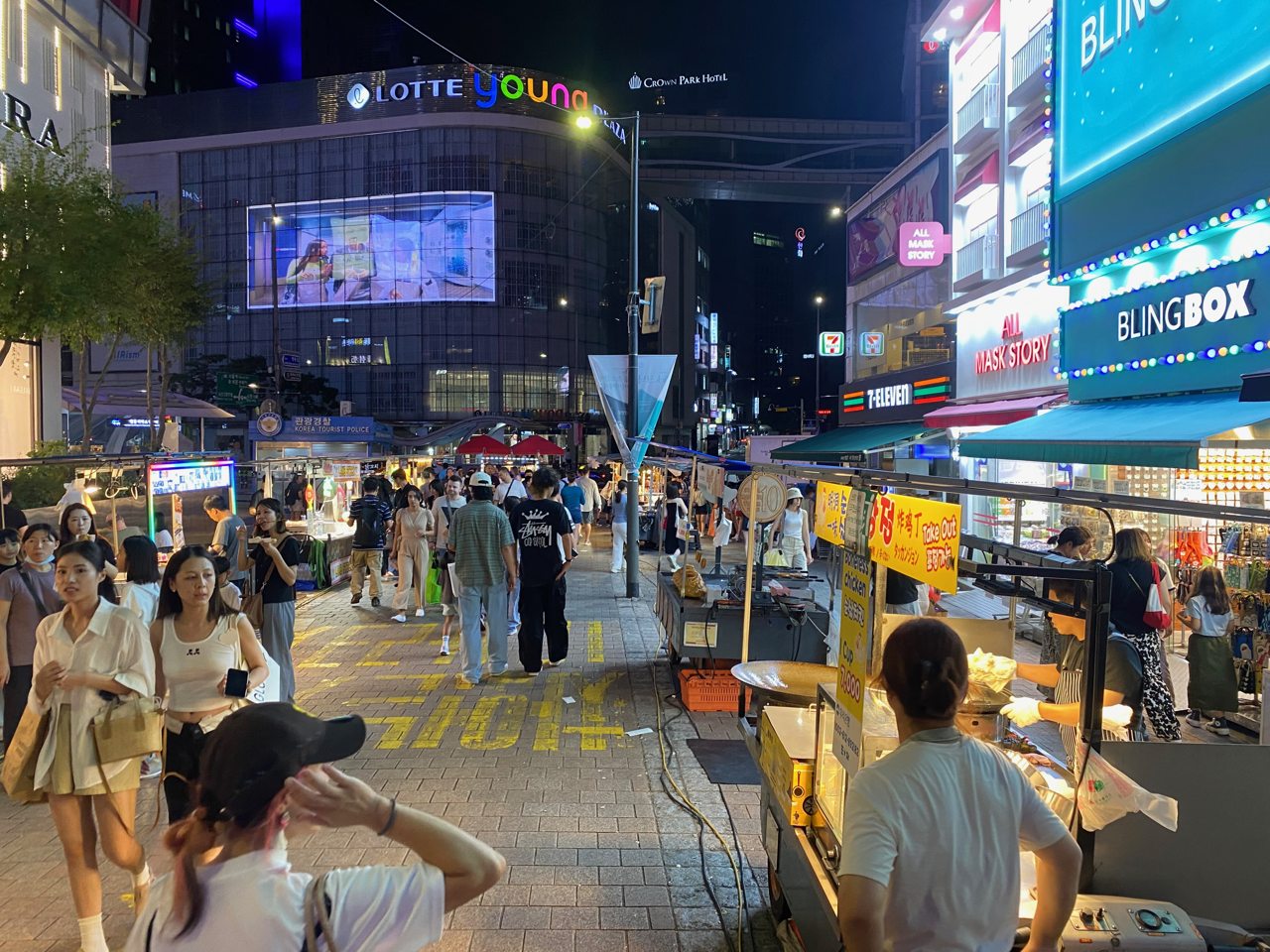 Myeongdong — different view